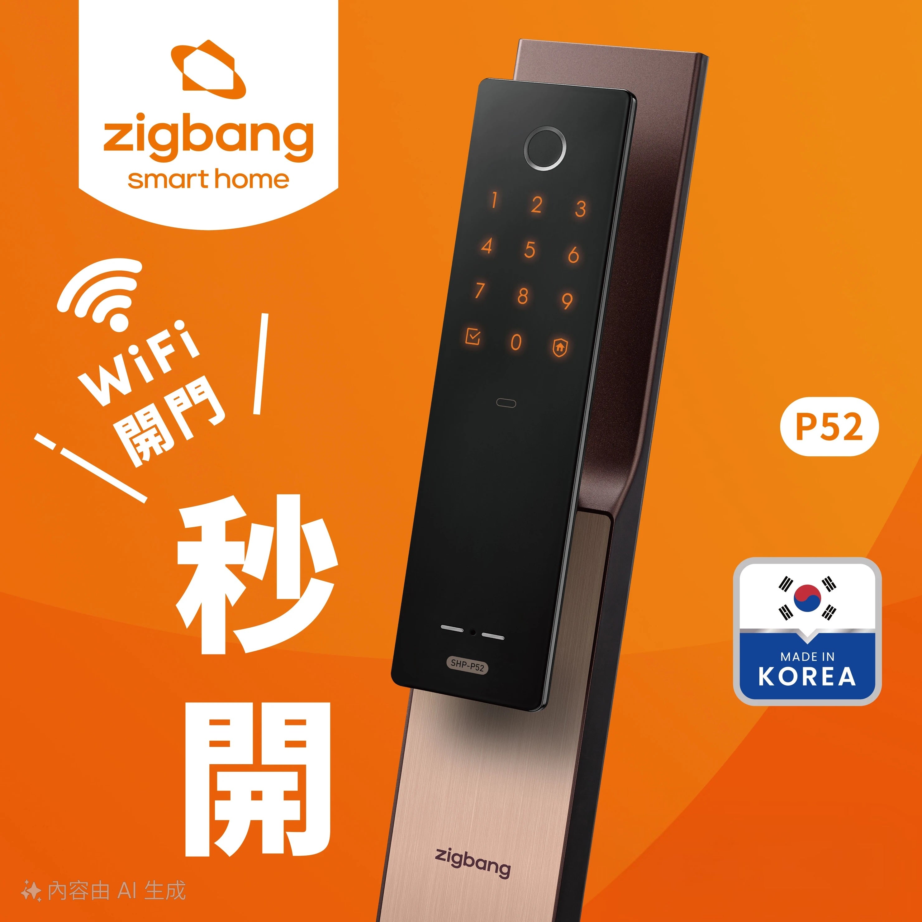 Zigbang Samsung 直幫三星智能門鎖